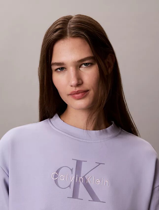 Bluza Monologo z francuskiej dzianiny frotte o luźnym kroju Bluza Monologo z francuskiej dzianiny frotte o luźnym kroju