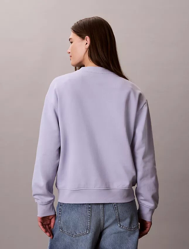 Bluza Monologo z francuskiej dzianiny frotte o luźnym kroju Bluza Monologo z francuskiej dzianiny frotte o luźnym kroju