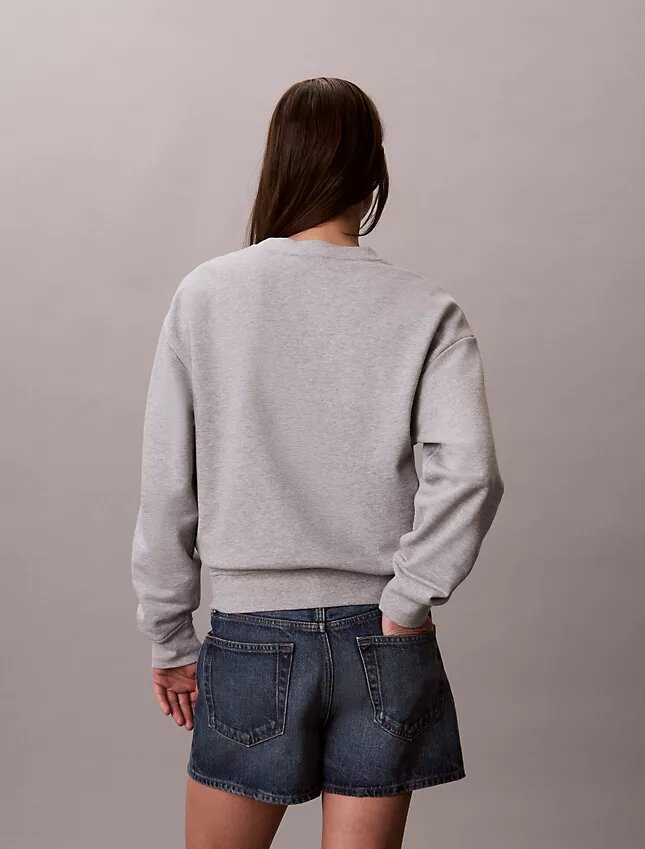 Bluza Monologo z francuskiej dzianiny frotte o luźnym kroju Bluza Monologo z francuskiej dzianiny frotte o luźnym kroju