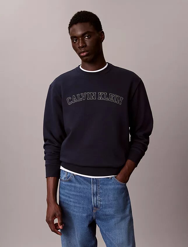 Bluza polarowa z nadrukiem logo Varsity Bluza polarowa z nadrukiem logo Varsity