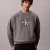 Bluza Premium Terry Monologo o luźnym kroju Bluza Premium Terry Monologo o luźnym kroju