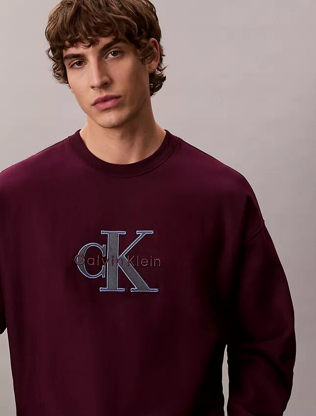 Bluza Premium Terry Monologo o luźnym kroju Bluza Premium Terry Monologo o luźnym kroju