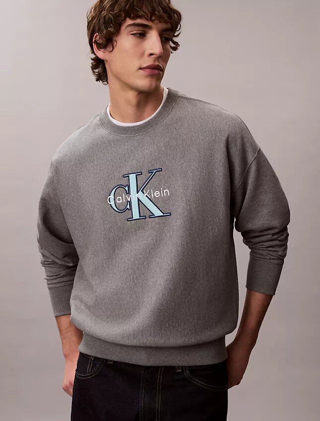 Bluza Premium Terry Monologo o luźnym kroju Bluza Premium Terry Monologo o luźnym kroju