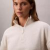 Bluza z kapturem i zamkiem 1/4 z logo Archive Bluza z kapturem i zamkiem 1/4 z logo Archive