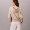 Bluza z kapturem z dzianiny o luźnym kroju Bluza z kapturem z dzianiny o luźnym kroju