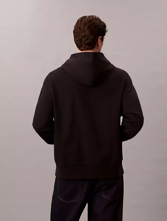 Bluza z kapturem z frotte i standardowym logo Bluza z kapturem z frotte i standardowym logo
