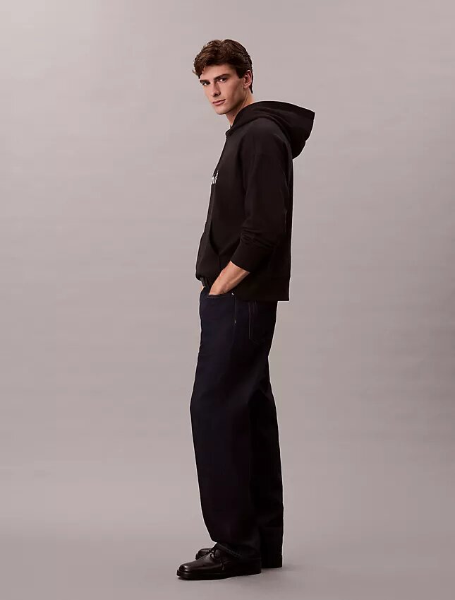 Bluza z kapturem z frotte i standardowym logo Bluza z kapturem z frotte i standardowym logo