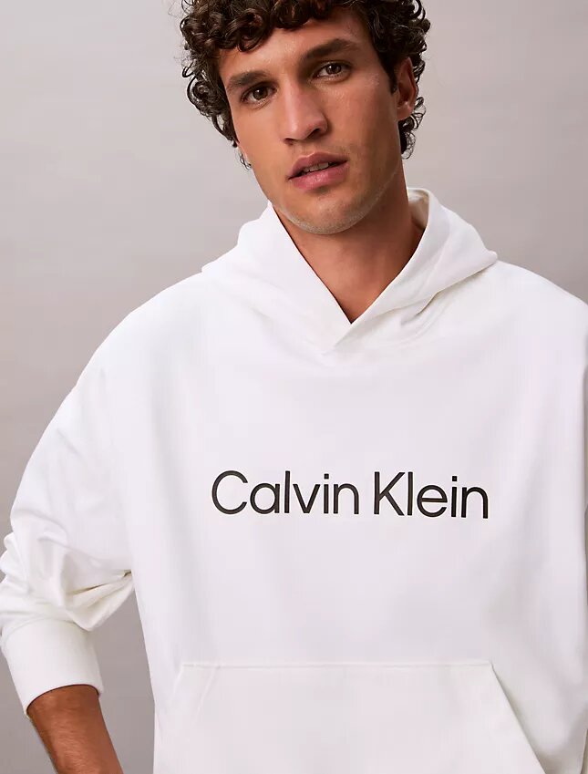 Bluza z kapturem z frotte ze standardowym logo Bluza z kapturem z frotte ze standardowym logo