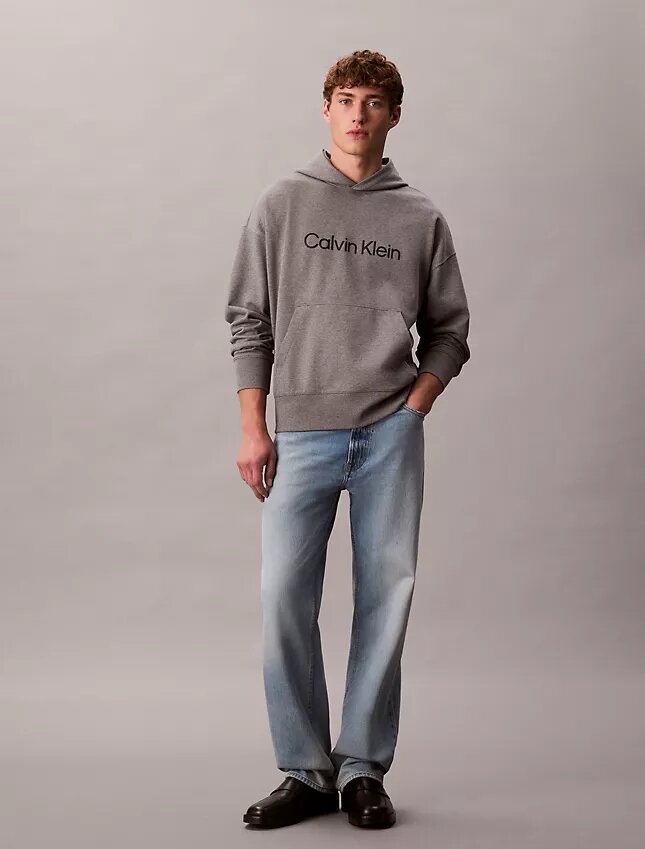 Bluza z kapturem z frotte ze standardowym logo Bluza z kapturem z frotte ze standardowym logo