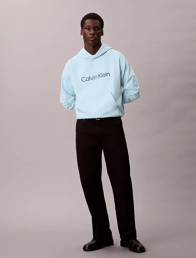 Bluza z kapturem z frotte ze standardowym logo Bluza z kapturem z frotte ze standardowym logo