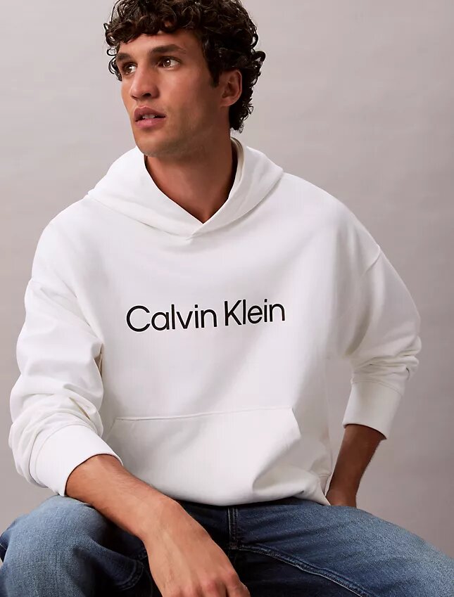 Bluza z kapturem z frotte ze standardowym logo Bluza z kapturem z frotte ze standardowym logo