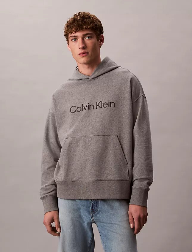Bluza z kapturem z frotte ze standardowym logo Bluza z kapturem z frotte ze standardowym logo