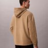 Bluza z kapturem z mieszanki wełny z logo Bluza z kapturem z mieszanki wełny z logo