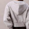 Bluza z kapturem z polaru z logo i zamkiem Bluza z kapturem z polaru z logo i zamkiem