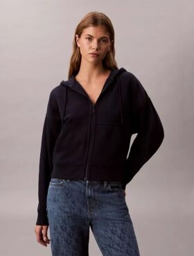 Bluza z kapturem z polaru z Monogramem