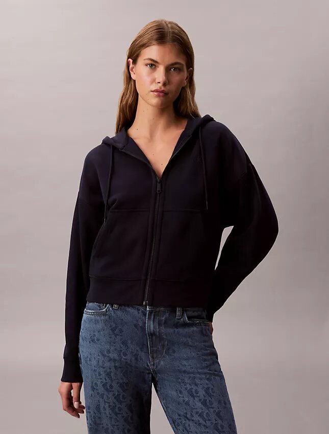 Bluza z kapturem z polaru z Monogramem Bluza z kapturem z polaru z Monogramem