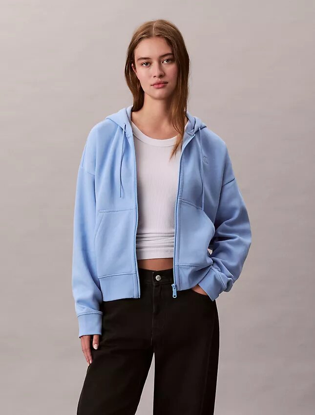 Bluza z kapturem z polaru z Monogramem Bluza z kapturem z polaru z Monogramem