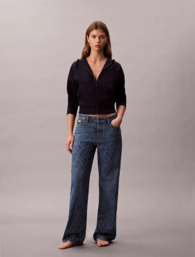 Bluza z kapturem z polaru z Monogramem