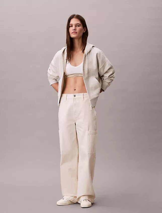 Bluza z kapturem z polaru z Monogramem Bluza z kapturem z polaru z Monogramem