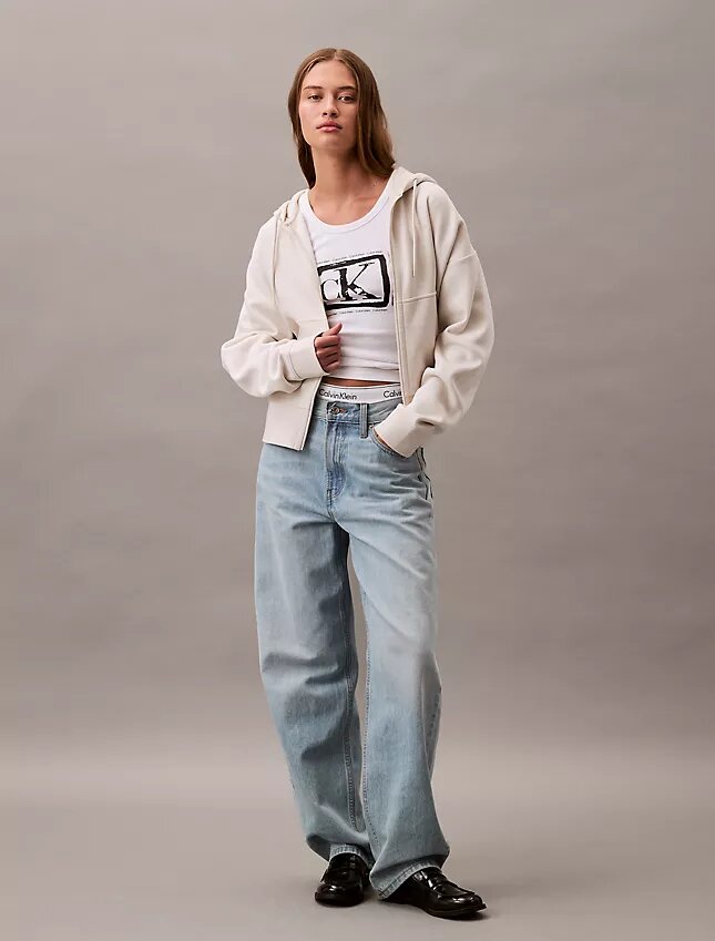 Bluza z kapturem z polaru z Monogramem Bluza z kapturem z polaru z Monogramem