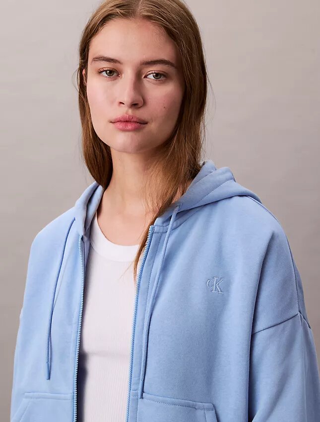 Bluza z kapturem z polaru z Monogramem Bluza z kapturem z polaru z Monogramem