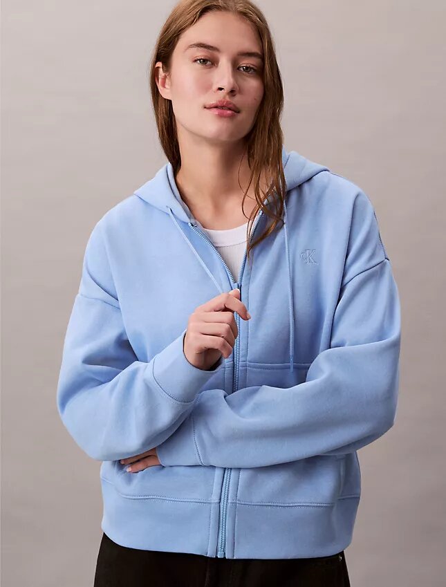 Bluza z kapturem z polaru z Monogramem Bluza z kapturem z polaru z Monogramem