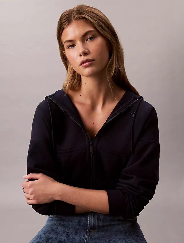 Bluza z kapturem z polaru z Monogramem Bluza z kapturem z polaru z Monogramem