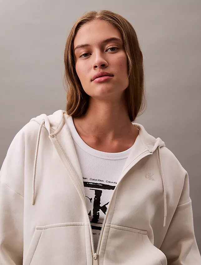 Bluza z kapturem z polaru z Monogramem Bluza z kapturem z polaru z Monogramem