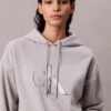 Bluza z kapturem z polaru z Monogramem z cekinów Bluza z kapturem z polaru z Monogramem z cekinów