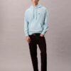 Bluza z kapturem z wysokiej jakości frotte o luźnym kroju z Monogramem Bluza z kapturem z wysokiej jakości frotte o luźnym kroju z Monogramem