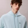 Bluza z kapturem z wysokiej jakości frotte o luźnym kroju z Monogramem Bluza z kapturem z wysokiej jakości frotte o luźnym kroju z Monogramem