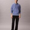 Bluza z kapturem z wysokiej jakości frotte o luźnym kroju z Monogramem Bluza z kapturem z wysokiej jakości frotte o luźnym kroju z Monogramem