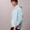 Bluza z kapturem z wysokiej jakości frotte o luźnym kroju z Monogramem Bluza z kapturem z wysokiej jakości frotte o luźnym kroju z Monogramem