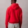 Bluza z kapturem z wysokiej jakości frotte o luźnym kroju z Monogramem Bluza z kapturem z wysokiej jakości frotte o luźnym kroju z Monogramem