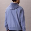 Bluza z kapturem z wysokiej jakości frotte o luźnym kroju z Monogramem Bluza z kapturem z wysokiej jakości frotte o luźnym kroju z Monogramem