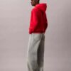 Bluza z kapturem z wysokiej jakości frotte o luźnym kroju z Monogramem Bluza z kapturem z wysokiej jakości frotte o luźnym kroju z Monogramem