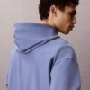 Bluza z kapturem z wysokiej jakości frotte o luźnym kroju z Monogramem Bluza z kapturem z wysokiej jakości frotte o luźnym kroju z Monogramem