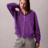 Bluza z kapturem z zamkiem błyskawicznym i logo Archive Bluza z kapturem z zamkiem błyskawicznym i logo Archive