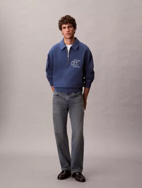 Bluza z logo Monogram i zamkiem 1/4