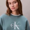 Bluza z luźnym krojem z dzianiny frotte Monologo Bluza z luźnym krojem z dzianiny frotte Monologo