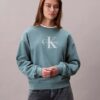Bluza z luźnym krojem z dzianiny frotte Monologo Bluza z luźnym krojem z dzianiny frotte Monologo