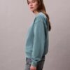 Bluza z luźnym krojem z dzianiny frotte Monologo Bluza z luźnym krojem z dzianiny frotte Monologo