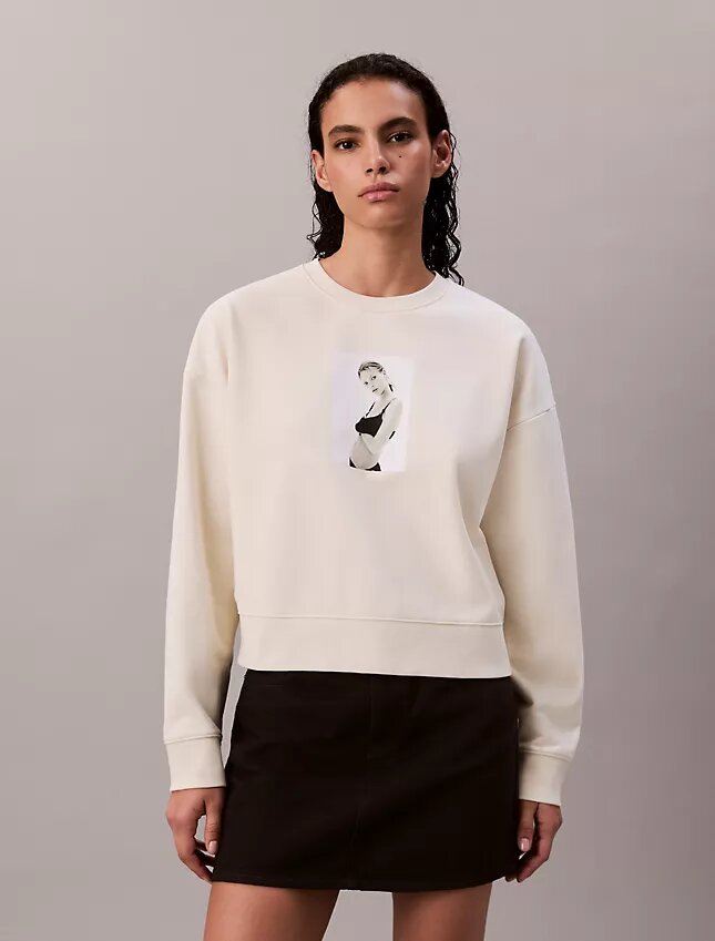 Bluza z nadrukiem Kate Moss Terry Bluza z nadrukiem Kate Moss Terry