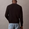 Bluza z okrągłym dekoltem z polaru z logo z archiwum Bluza z okrągłym dekoltem z polaru z logo z archiwum