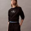 Bluza z polaru Monologo o luźnym kroju Bluza z polaru Monologo o luźnym kroju