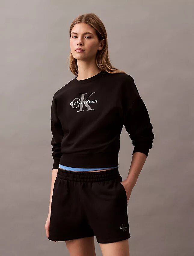 Bluza z polaru Monologo o luźnym kroju Bluza z polaru Monologo o luźnym kroju