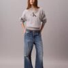 Bluza z polaru Monologo o luźnym kroju Bluza z polaru Monologo o luźnym kroju