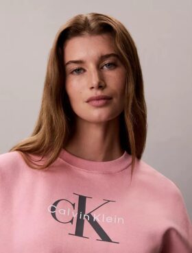 Bluza z polaru Monologo o luźnym kroju