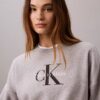 Bluza z polaru Monologo o luźnym kroju Bluza z polaru Monologo o luźnym kroju