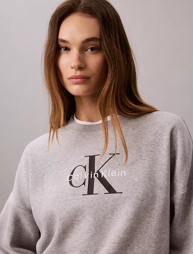 Bluza z polaru Monologo o luźnym kroju Bluza z polaru Monologo o luźnym kroju